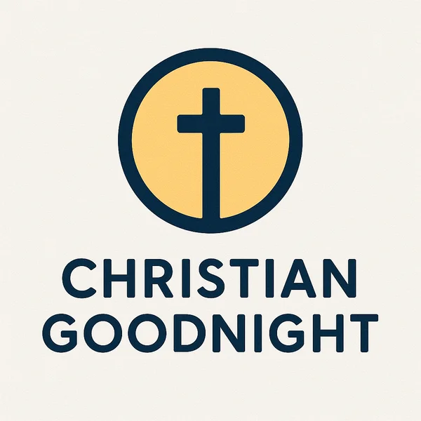 Christian Goodnight Logo - A peaceful moon and stars