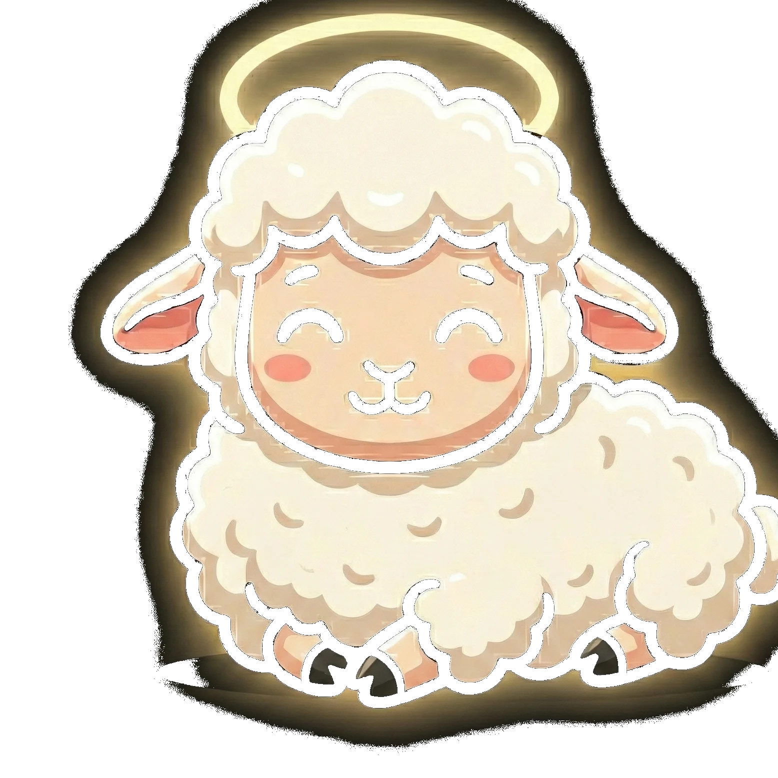 Wooly relaxing while waiting